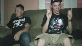 Straight Marine Buddies naked Beer Pong