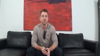 Straight lad On The Casting sofa Sucks Some 10-Pounder