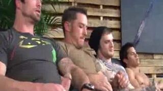 4 straight legal age teenagers Jerk It And ball sex cream 8 Times