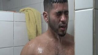 Hung Latino banged In Gym Shower