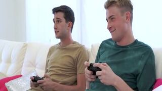 Stepbrothers Having juicy Shenanigans With Uncle