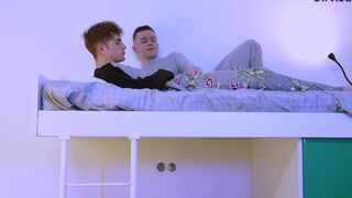 Kai over edge, meets Valentin's bed