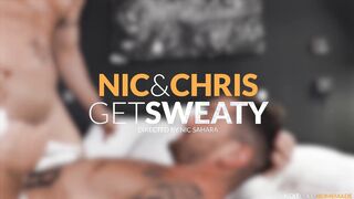 Next Door Homemade: Kissing and F**king: Chris & Nic