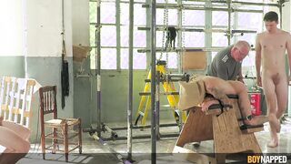 Boynapped - Master Doms And Three Twinks Part 3: Twinks Poked Hole