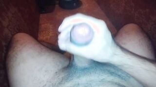 Daddy Cums Very Rich, Lots of Semen Moaning Masturbating - DavidPajas