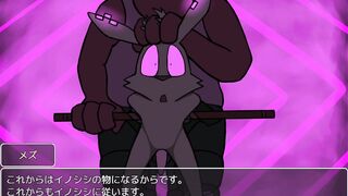 Rabbit mating with boss boar【cruel serenade】part4