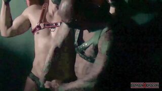 Muscular Gay Damian Dragon Craves For Hot Domination Play