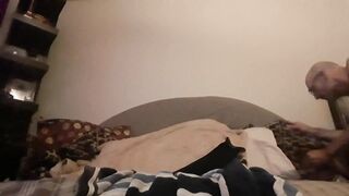 High and edging for hours finally blowing my load with an intense orgasm