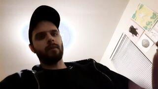 Jerkin' Off and Cumming at my Desk