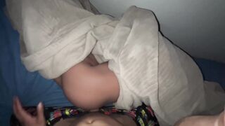 My stepdad fucks me at night