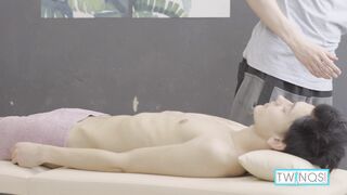 Slim Twink Logan S Gets His Butt Fucked By Horny Lucas A!