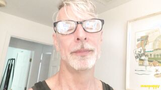 ManPuppy: Richard Lennox Gets Wild In His Solo Cock Teasing Sesh